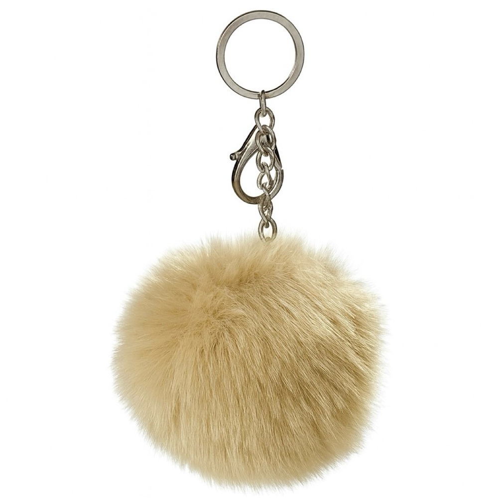 Star Wars Keychain Furry Pom Pom Handbag Charm